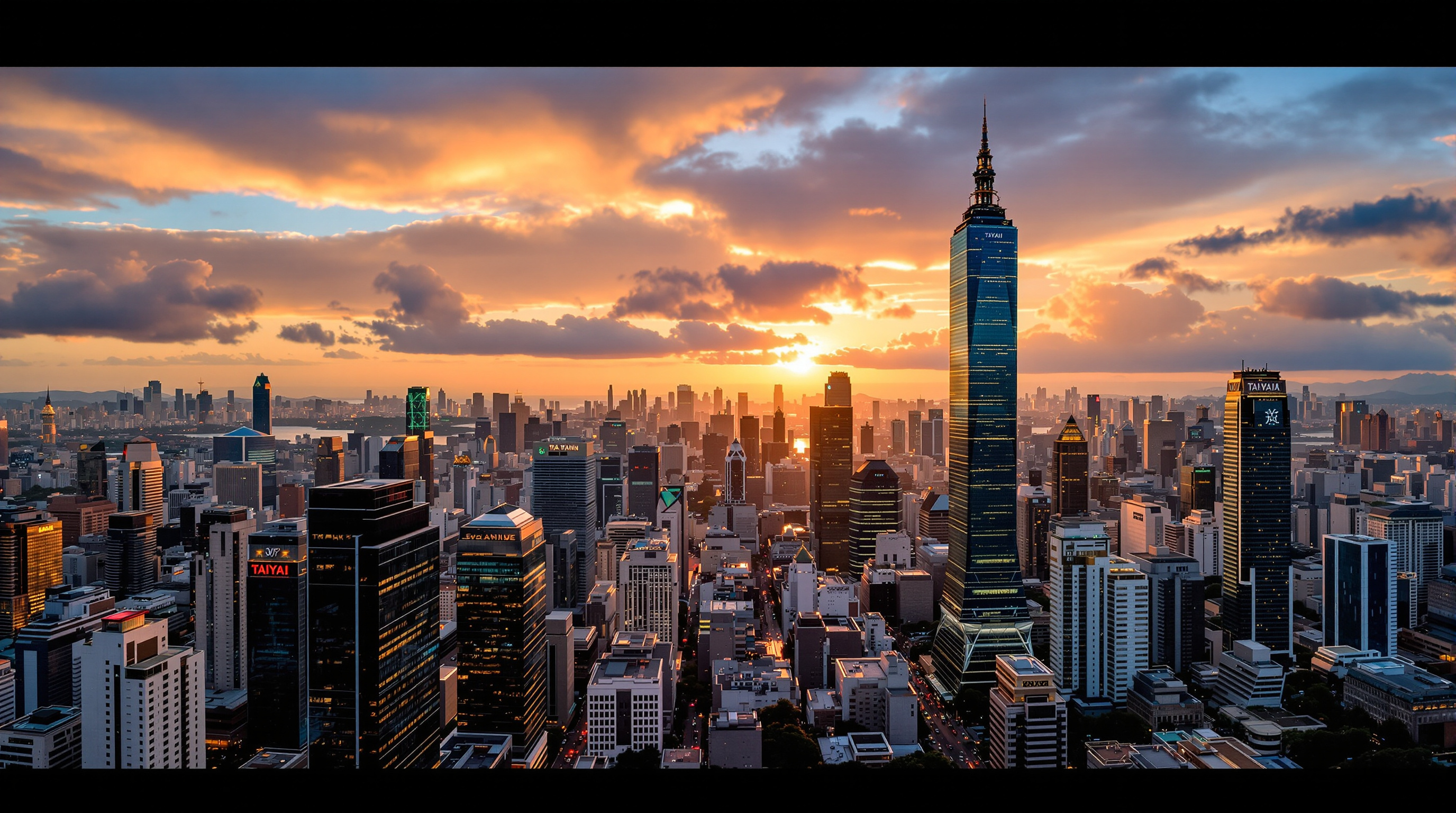 台北城市天際線，台灣新創之都